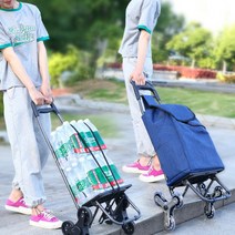 접이식 3휠 장바구니 계단카트 4종 쇼핑카트 핸드캐리어 시장카트 다용도카트 시장바구니 이동식카트 더웨이브스토어, 올빼미