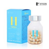 히알루론산 피부 수분 영양제 엘라스틴가수분해물 이너뷰티 하일루론산 여성 콜라겐 영양제 60캡슐, 1개