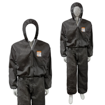 애니세이프 일회용작업복 부직포 원피스작업복 회색 방역복 방진복 보호복 분진복, SBW원피스작업복(회색)-특대형