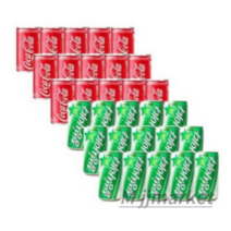 코카콜라 185mlx(15캔)+칠성사이다 190mlx(15캔), 4set, 190ml