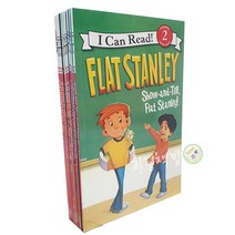 [힐링책방] 국내 1일 배송 I Can Read 2단계 flat stanley 리더스북 10권 세트 플랫스탠리 영어원서 음원제공