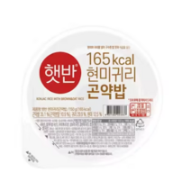 CJ제일제당 햇반 현미귀리 곤약밥 150g, 17개