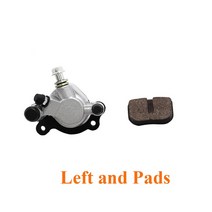 유압실린더 유압잭 수냉식 소형 개조된 유압 프론트 브레이크 캘리퍼스 오토바이 미니 49cc, 2.left