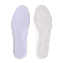 Premium eva orthotic insoles u type foot health sole pad for shoes 삽입 아치 지지 패드 for plantar fasciitis, 하얀, 40