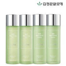 김정문알로에 큐어 카밍 토너 2개+카밍 에멀젼 2개, 단품