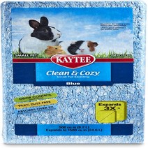 24.6 L Blue Kaytee Clean & Cozy Blue Small Animal Bedding null, 1