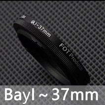 롤레이 렌즈 커버 롤라이플렉스 베이 필터 카메라용 37mm 나사 보호 U1Y0 BAY1 2 3 BayII BayIII Bay B2, 08 37mm Ring Fliter