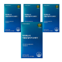여에스더 식물성 알티지 오메가3 에스더포뮬러 여에스터 여예스더 여예스터 여애스더 건강기능식품 닥터에스더, 4개, 60정