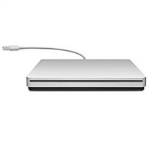 디비디플레이어 CD리더기 씨디롬 usb 외부 cd rw 드라이브 버너 외부 dvd 광학 드라이브 레코더 휴대용 macbook air pro imac for mac, 은, 01 Silver