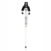 스키폴 스키스틱 70-130CM 사이즈별 스키폴대 알루미늄 고성능 카본, 화이트 항공 알루미늄 한 쌍, 110cm