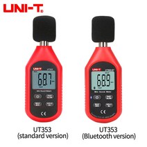 UNI-T UT353BT 사운드 레벨 미터 30-130dB 블루투스 소음 측정기 미니 오디오 데시벨 미터 데시벨 모니터