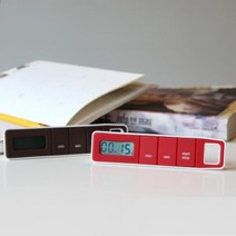 디자인에버 LASIDO 심플 디지털 스터디타이머 DO1 수능타이머 키친타이머 0W921AB9, 1개, 브라운
