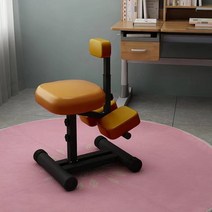 승마의자 의자 학습 착석 자세 근시 방지 필기 조절 시트, 5. 황금