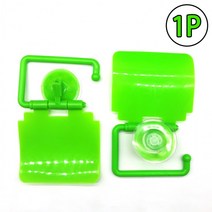 VJM555826티슈케이스 부착식휴지케이스-녹색 휴지걸이 부착식, 1