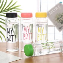 파스텔보틀 아이스 마이보틀 500ml 2p 세트, 핑크+핑크