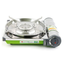 썬터치 고화력 휴대용 가스버너 ST-20000/3387/가스렌지, 그린, 2개