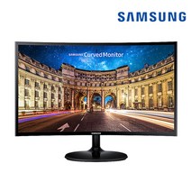 삼성전자 68.6 cm Full-HD 커브드모니터, LC27F390F, 기본형