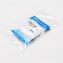 케이블타이 100mm 흑색 소포장 100개 자이언트락, 단품