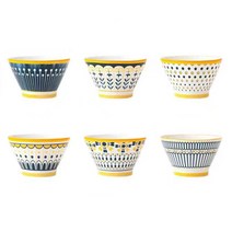 Utopia 도자기 냉면 그릇세트, 1 set(6개)