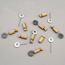 1 세트 DIY 가죽 공예 손 바느질 위치 위치한 공예 도구 Leathercraft 바느질 고정 위치 바늘, 잠금 장치 6-12mm, 1개
