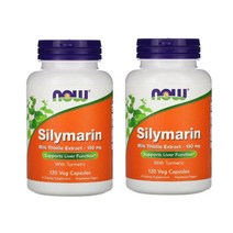 나우푸드 실리마린 밀크씨슬 150 mg 120개, 2개