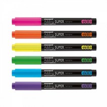 모나미 에딩 슈퍼 형광펜, 블루, 1개