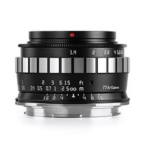 명장 광학 TTArtisan 23mm f1.4 C L마운트(바요넷트) APS-C 블랙×실버 2년 보증