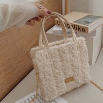 망뜨개 망스티치 코바늘가방 뜨기 DIY 세트 C타입, 1세트, 아이보리