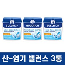 Bullrich 불리히 산 염기 균형 정제 180정 3통