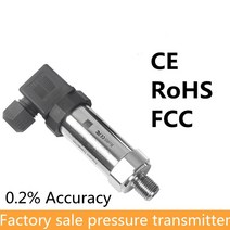 유수분리기 물오일 연료 가스 압력 트랜스미터 G1/4 12-36V 0-10V 0-600bar 60Mpa ss304 공기 변환기 센서, 05 0-0.1bar_04 RS485 output