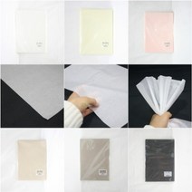 핸드메이크 습자지 색화지 8절 / 선물 꽃 포장 종이 포장지 - 400장, 3. 무지살구색