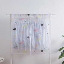 먼지방지 반투명 행거가리개 옷커버, 바람