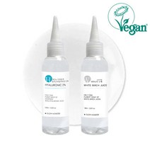 3kda 극저분자 올리고 히알루론산 2%원액 100ml 1개 + 프리미엄 자작나무 수액 비건인증, 3kda 극저분자 올리고 히알루론