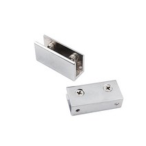유리선반 샤워부스 욕실칸막이 유리브라켓 사각 소-사이즈 10mm
