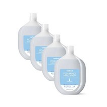 메소드 핸드워시리필 손세정제리필 폼 핸드솝 액체비누 리필 28oz 스위트 워터 828ml METHOD Foaming Hand Soap Refill Sweet Water, 4개