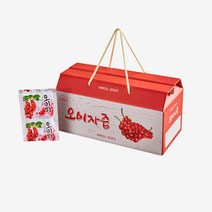 그담푸드 생오미자즙 선물박스 30포 100% 오미자 착즙 진액 원액 액기스, 무설탕 오미자