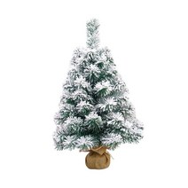 커피용 탁자 사무실 장식을 위한 인공적인 소형 크리스마스 트리 인공적인 크리스마스 트리, PVC, 녹색