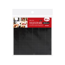 자석(조각고무/검정) 0630 고무자석 25x10 (mm) 90개입, 7개