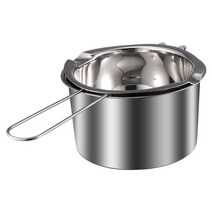 1 set double Boiler pot safe nice 세련된 고급 치즈 녹는 냄비 스테인레스 스틸 초콜릿 냄비 초콜릿 녹는 냄비, 600ml