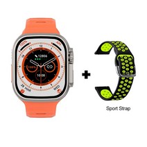 dt8 울트라 스마트 시계 시리즈 8 49mm 1:1 케이스 2.0 인치 hd 스크린, CHINA, 03 add green