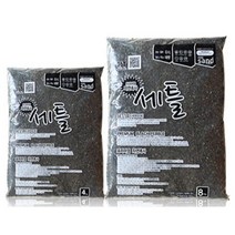 천연 프리미엄 산처리 자연흑사 4kg