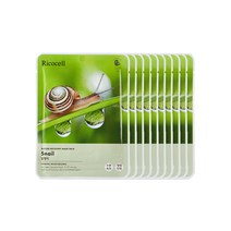 리코셀 네이처 리커버리 달팽이 마스크팩 23g, 10매