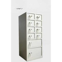 귀중품 소형 금고 보관함 사무용 락커 서랍 보안 10문, A형(문x9)1000x400x400mm