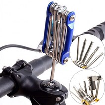 8DA630 런웨이브 멀티 자전거 수리공구 멀티공구 12종