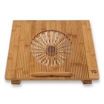 TG삼보 대나무 노트북 거치대 쿨링패드 쿨러 받침대 패드, TG-COOL2000