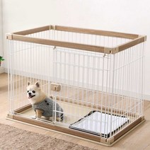 강아지 울타리 케이지 반려 동물 소형 중형 대형견 실내 펜스, B