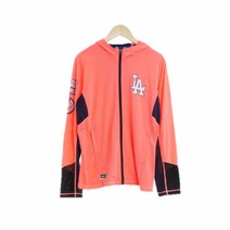 MLB스포츠 핑크 후드집업 여자 4668