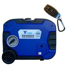 토로 저소음 인버터 발전기 GW4000IS 4.0KW 리모컨 시동 캠핑 레져