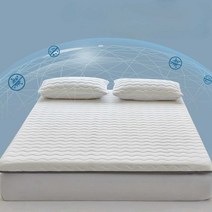 바닥 토퍼 접이식 라텍스 매트리스 쿠션 수면 꿀잠