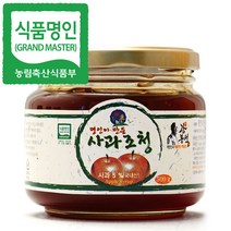 두레촌 명인 사과조청 500g/강봉석 조청/사과청 사과즙 과일청, 단품